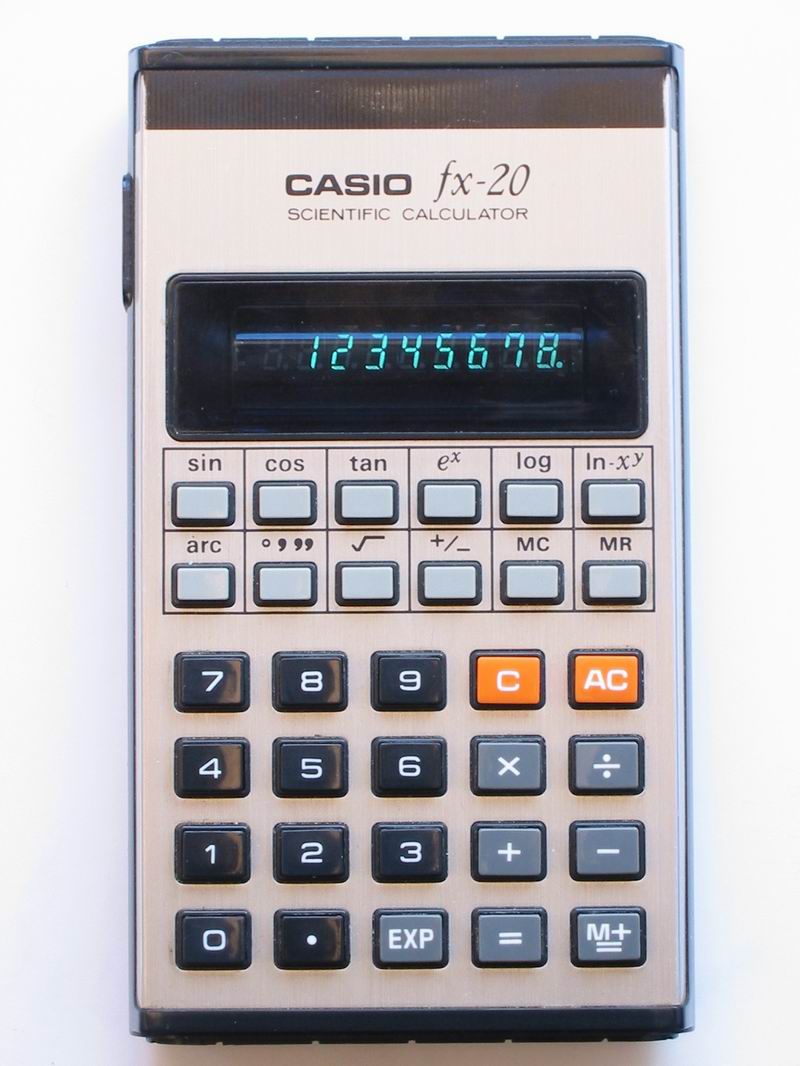 Casio fx20 IT History Society